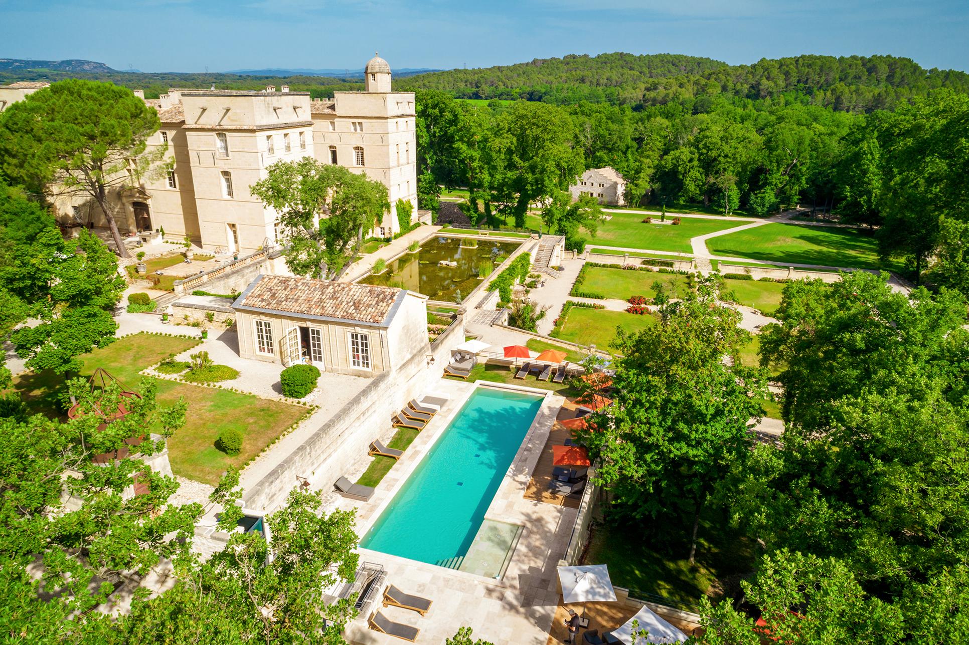 Chateau De Pondres Villevieille Exterior photo