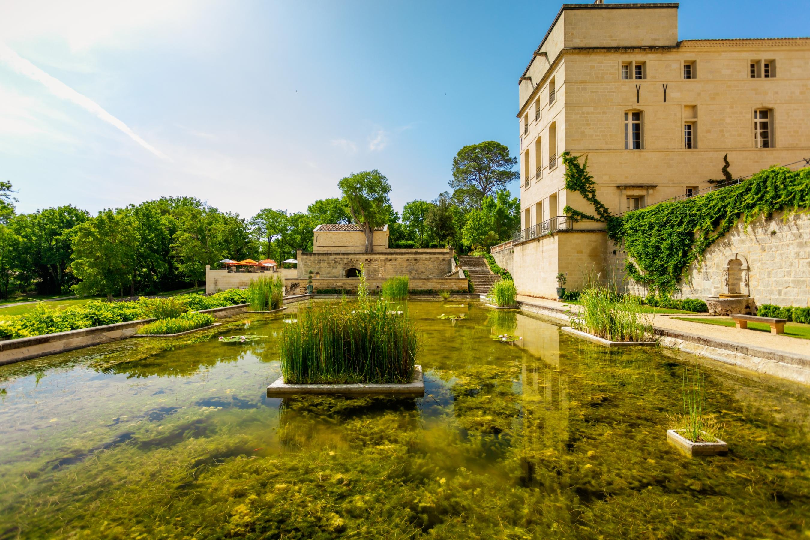 Chateau De Pondres Villevieille Exterior photo