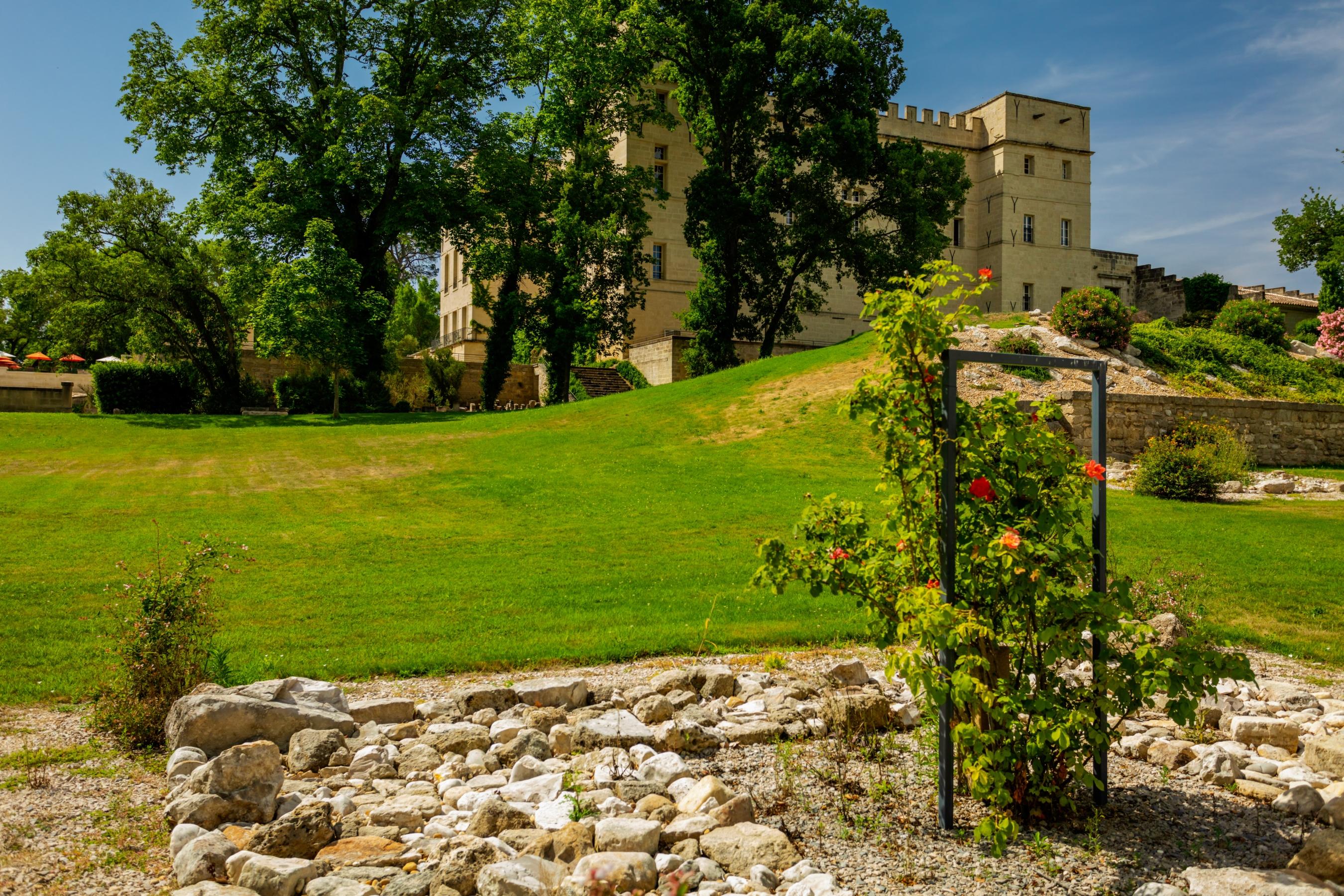 Chateau De Pondres Villevieille Exterior photo